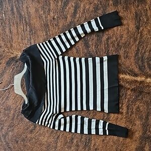 WHBM sweater cute button detail